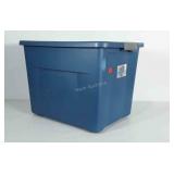 22 gallon Sterlite storage tote with lid.