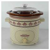 Rival crockpot, powers up, lid has damage, see