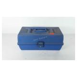 Hechinger tool box with jar, brush, flathead