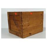 Wooden crate, no lid. Measures 14x18x16.