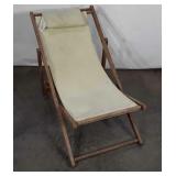 Early type Reclining Beach Lounge Chair