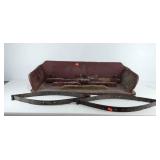 Wooden buggy seat project piece, 39" × 17" × 9.5"