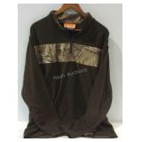 Habit size XL realtree camo pullover fleece