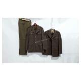 Military uniforms, two US Army Air Forces jackets,