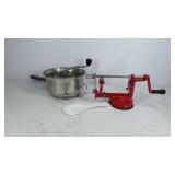 Kitchenwares, apple corer and peeler, Foler food