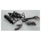 Guitar Hero microphone,  ear buds and 2 misc.