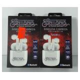 Two boxes of Antana wireless earbuds with