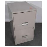 Metal 2 Drawer File Cabinet, lightweight type,