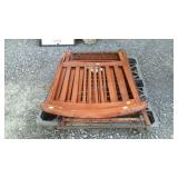 Baby crib, missing hardware.