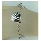 7.25in platinum bond creature charm bracelet