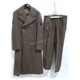 Military uniform,  US Army wool overcoat (36L)and