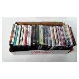 DVDs, 31 movies, some are unopened, includes