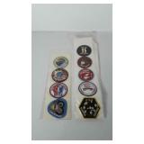 Patches, includes NASA Gemini, Skylab, Young