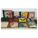 Group of 78rpm record collections.