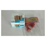 Assorted coin wrappers and tubes