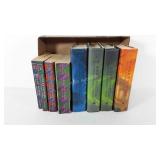 Harry Potter book set, includes year 1-7 and two