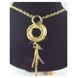 Norma Jean geometric necklace