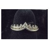 Sterling Silver CZ Ring Size 5