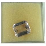 Morganite Emerald cut 4.74 ct