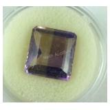 Square Cut Ametrine 16.2 Ct