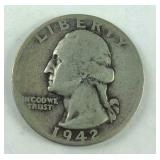 1942 Washington quarter