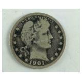 1901 barber quarter