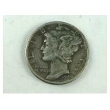 1940  mercury "W" dime