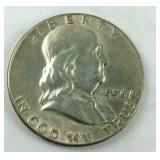 1956 franklin half dollar