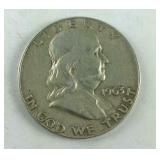 1963 Franklin half dollar