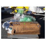 Reply with flexible duct, recessed light bulbs,