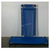 Two napping cots. Stackable. Need some cleaning,