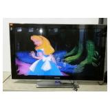 Samsung 59" plasma display TV with HDMI, on