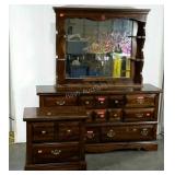 Bedroom set-dresser, mirror, nightstand, mirror