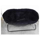 Folding Loveseat style Chair, 54" wide seat,