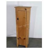 Pine Bathroom Storage Cabinet, unfinished,
