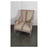 Accent Chair, French styling with distressed