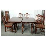 Dining table 40" x 60"with two 12" leaves and