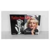 Books, two Marilyn Monroe books