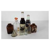 Bottles, variety of bottles from 2" to 10"