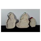 Longaberger Christmas ornaments, 1997-1999