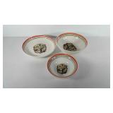 Pasta bowl set, made in Italy, some have damage,