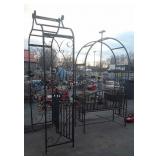 Two-piece Garden lot including Arbor with swing