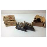 Ammo, 10stuck 8mm M. 30 Scharfe both full