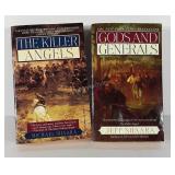 Civil War books by Michael and Jeff Shaara,
