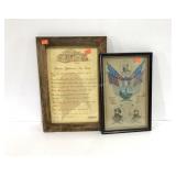 Thomas Jeffersons Ten Rules 14x20 and Virginia