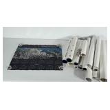 Posters lot: various subjects including birds,