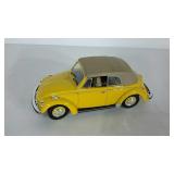 Volkswagon Beetle convertible model, 9" long,