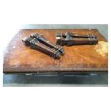 Dining table, damage as shown, legs need screws