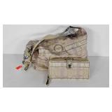 Matching Coach wallet and purse, good condition,