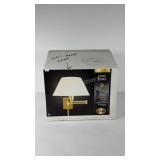 Swing arm wall mount sconce lamp, unused with box